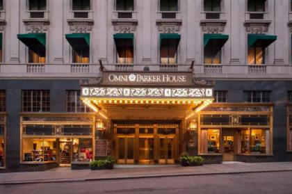 Boston Omni Parker House Hotel Boston Massachusetts