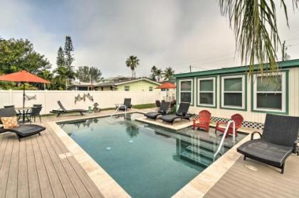 Bradenton Beach Home with tiki Bar and Heated Pool Bradenton Beach Florida