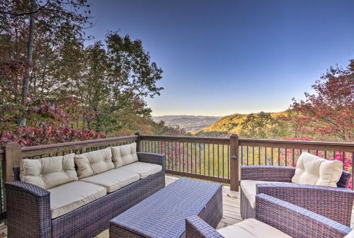 Brevard Chalet with Stunning Blue Ridge Mtn Views! - main image