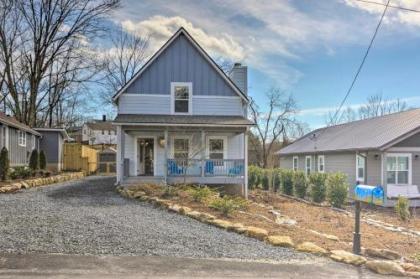 Downtown Brevard Retreat with Fire Pit and Deck!