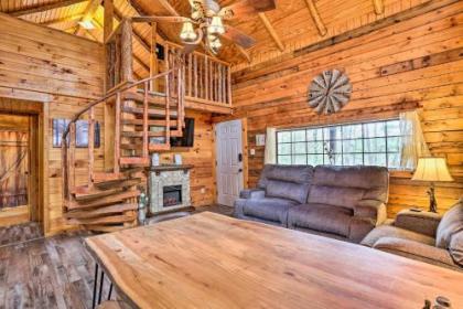 Pet-Friendly Log Cabin with Fire Pit Pond and More!