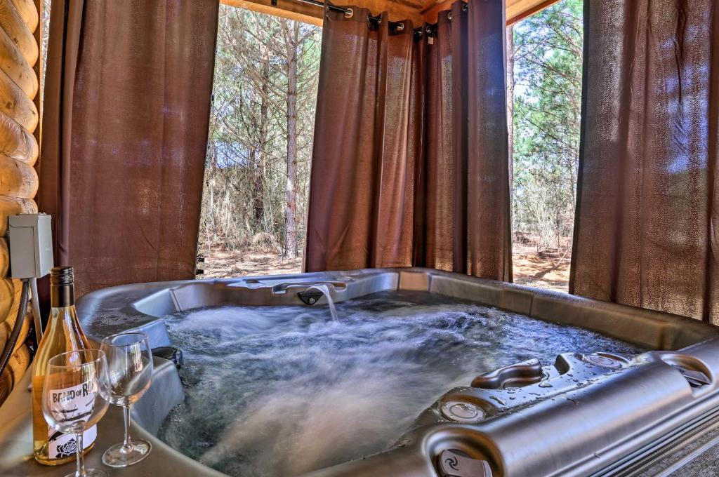 The Breeze Forested Oasis with Hot Tub and Deck! - main image