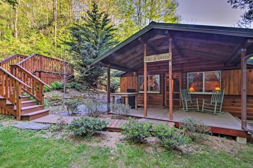 Bryson City Cabin with Fire Pit on Coopers Creek! - image 2