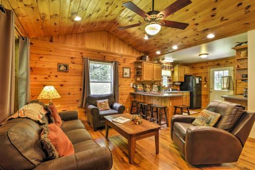 Fox Creek Hillside Cabin with Hot Tub and Fire Pit! - image 3
