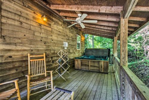 Peaceful Bryson City Cabin with Porch and Hot Tub - image 2