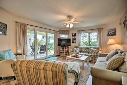 St Augustine Beach Condo with Patio and Pool Access! Butler Beach