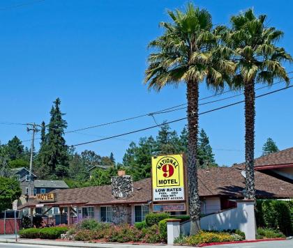 National 9 motel Santa Cruz California