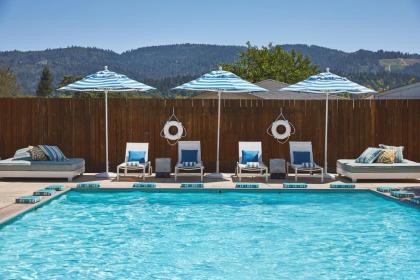 Calistoga motor Lodge and Spa Calistoga California