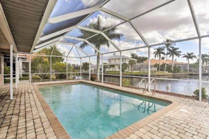 Cape Coral House with Private Pool Dock and Views!