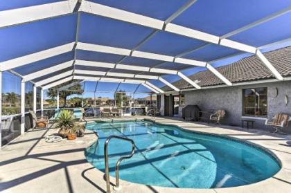 Canalfront Cape Coral Home with Pool and Dock Cape Coral Florida