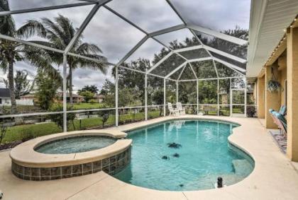 Canalfront Cape Coral Home with Private Dock Cape Coral