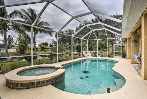 Canalfront Cape Coral Home with Private Dock! - main image
