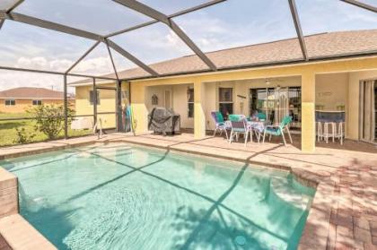 Cape Coral Family Home with Grill Pool and AC