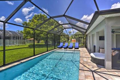 Cape Coral Home with Lavish Patio and Private Pool Cape Coral Florida