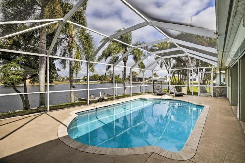 Canalfront Cape Coral Escape with Pool Dock and Kayaks - main image