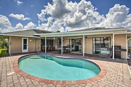 Canalfront Oasis with BBQ Patio Kayaks and Dock!