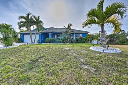 Beachy Cape Coral Home with Pool and Water Views Florida