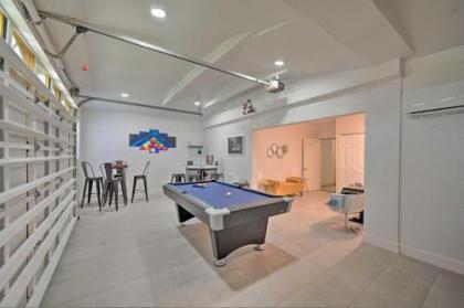 Sun-Soaked Canalside Villa with Pool Game Room