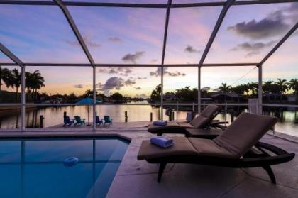 Villa Amazing View - Western rear exposure spectacular sunsets & Pool! - Roelens Vacations Cape Coral Florida