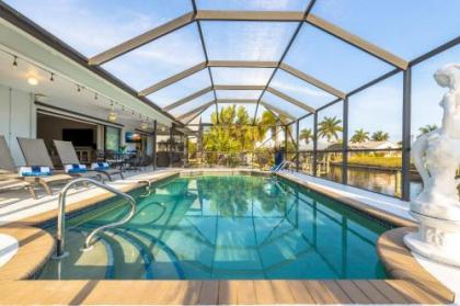 Pet Friendly Villa with Heated Pool  Gulf Access   Villa Coast to Coast Cape Coral Florida