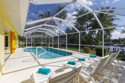 Heated pool Waterfront  Villa Royal Palms Garden  Roelens Vacations