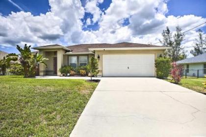 Cape Coral Canalfront Home with Pool and Dock Florida