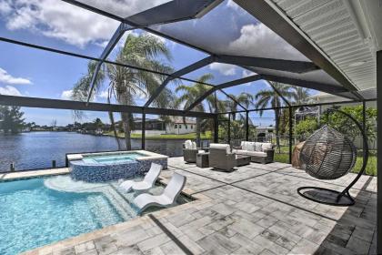 Canalfront Cape Coral Home with Private Pool