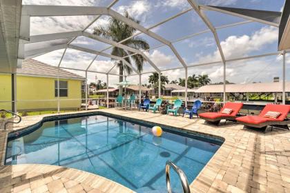 Waterfront Cape Coral Home with Private Pool!