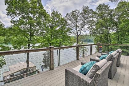 Inviting Family Abode with Dock on Norris Lake Caryville Tennessee