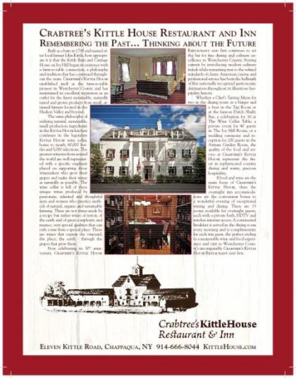 Crabtree's Kittle House Restaurant and Inn