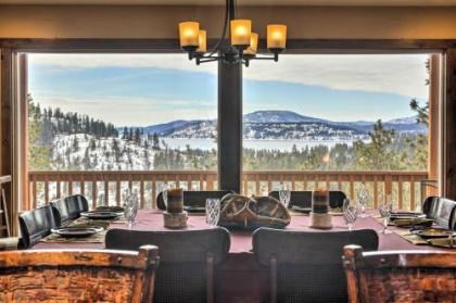 two Lakes View Lodge in Coeur dAlene with 3 Decks Idaho