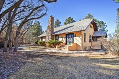 Inviting Colorado Springs House with Spacious Deck Colorado