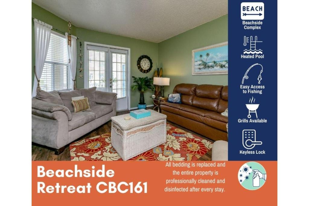 Beachside Retreat 161 by Padre Escapes - main image