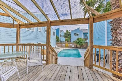 Padre Island Condo with Pool Access   Walk to Beach Corpus Christi