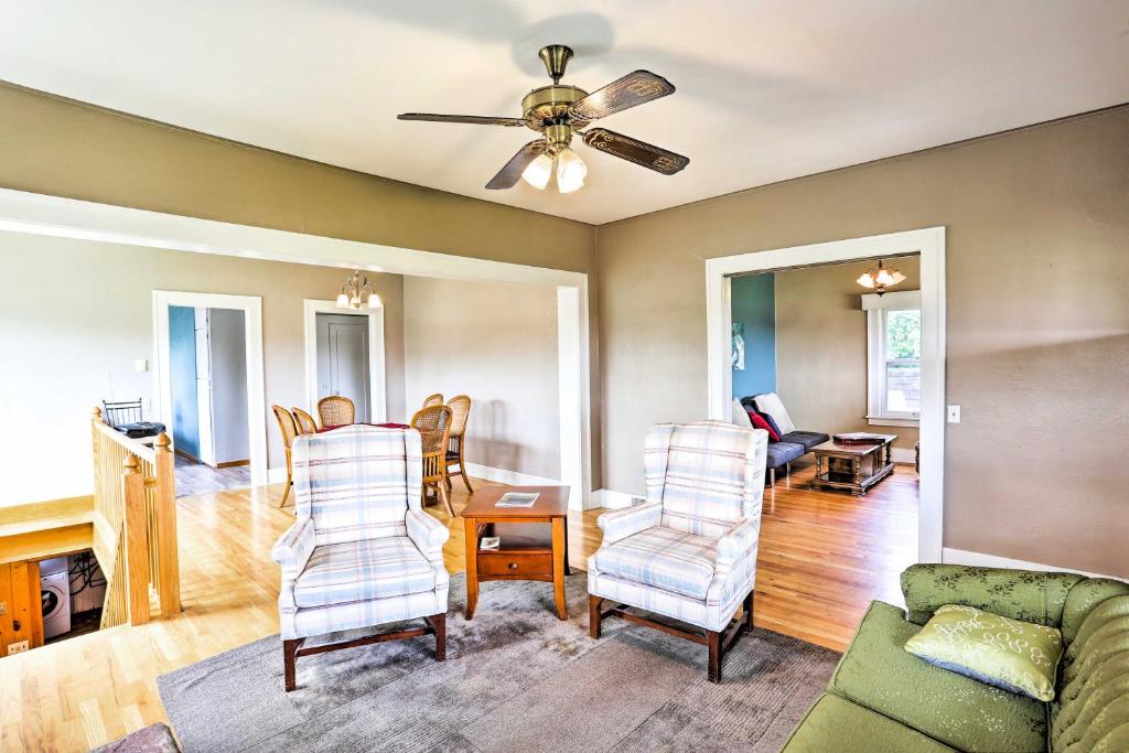 Custer Home with Deck and Porch - Walk Downtown! - image 3