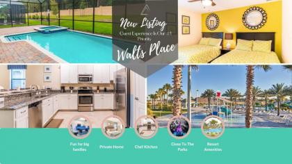 Blissful Getaway to Orlando With the Whole Family 2 master Bedrooms Pool  Spa Davenport
