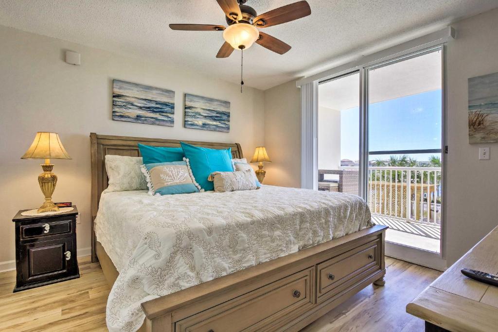 Gulf-View Getaway - Walk to Beach and Restaurants! - main image