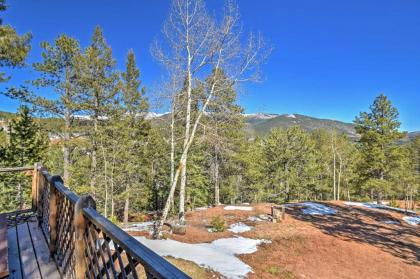 Cabin with mtn Views   5 mi to mueller State Park Divide Colorado