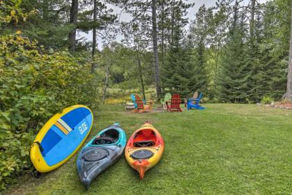 Eagle River Home with Paddle Board and 2 Kayaks Eagle River Wisconsin