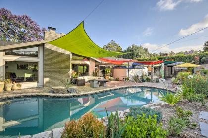 Luxury El Cajon Oasis with Pool Fire Pit and Pavilion