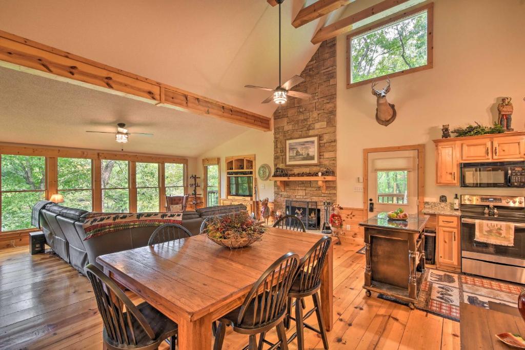Spacious Riverfront Retreat with Deck and Hot Tub - image 6