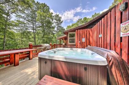 Secluded Ellijay Escape with Deck and Fire Pit!