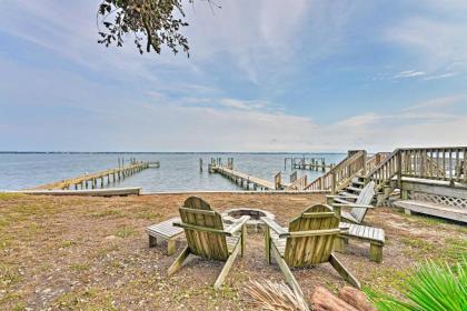 Waterfront Emerald Isle Home with Dock Access!