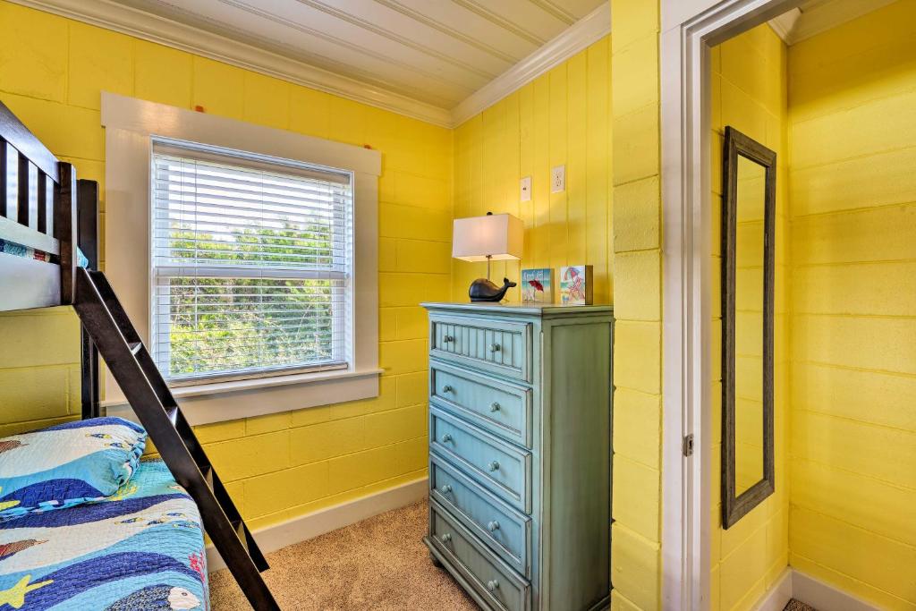 Colorful Cottage with Patio Across from the Beach! - image 4