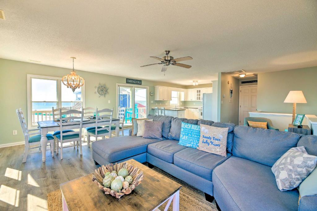 Emerald Isle Retreat with 2 Decks and Ocean Views - image 6