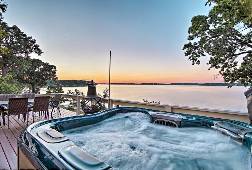 South Grand Lakefront Oasis with Deck and Dock! - main image