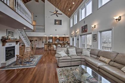 3000 Sq Ft A-Frame Home on Kentucky Lake with Dock!