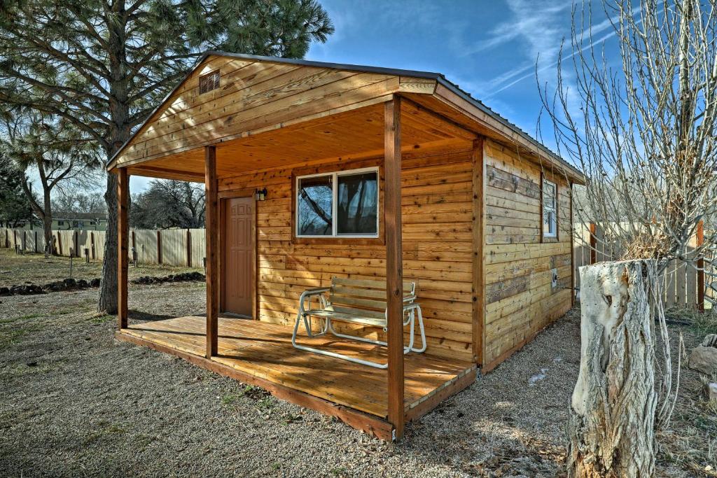 Cozy Fillmore Studio Cabin near Fishlake Forest! - main image