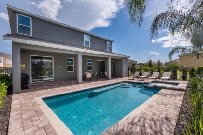 Splendid Home with Loft Area  Private Pool near Disney   7619B Kissimmee Florida