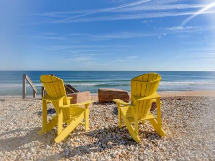 Sunshine House 3 Bedrooms Sleeps 8 Ocean Front Pet Friendly WiFi Flagler Beach Florida
